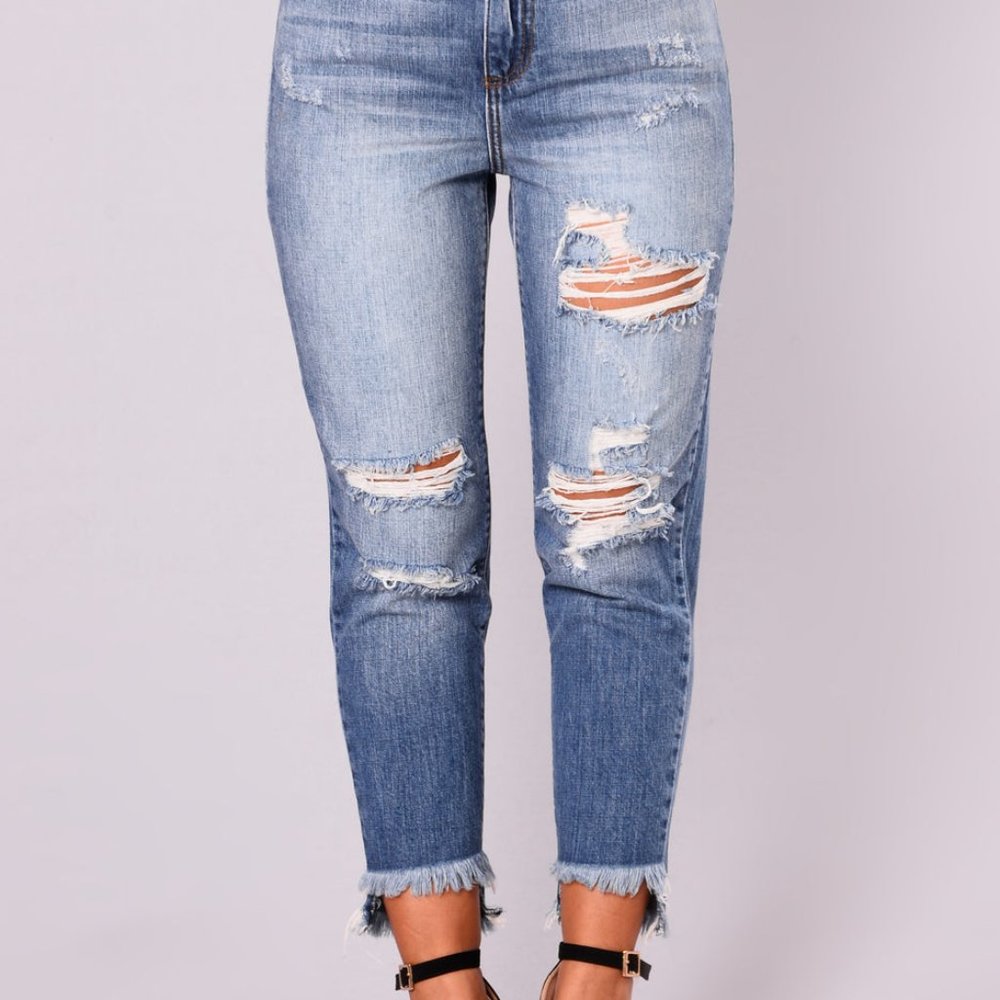 Toni Boyfriend Jeans - Medium